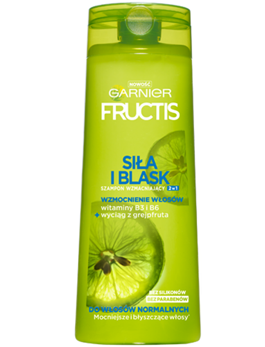 Garnier Fructis Strength and Shine Șampon de întărire 2în1 400ml