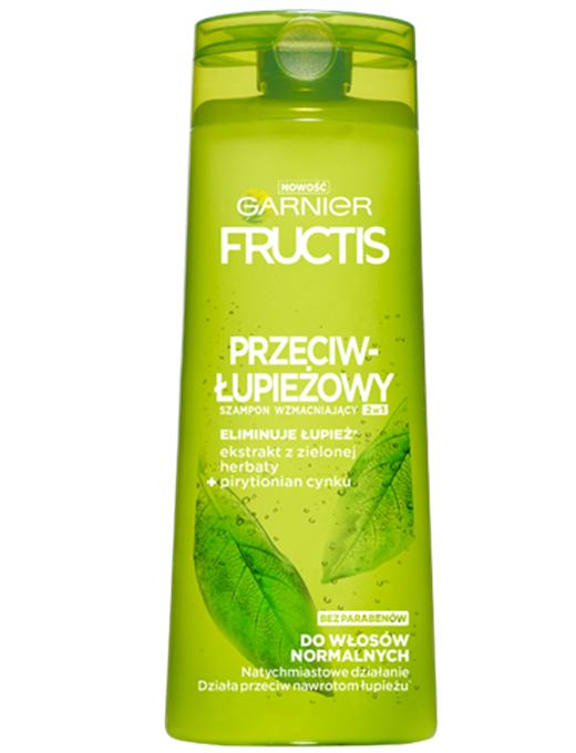 Garnier Fructis Anti-mătreață Șampon de întărire 400ml