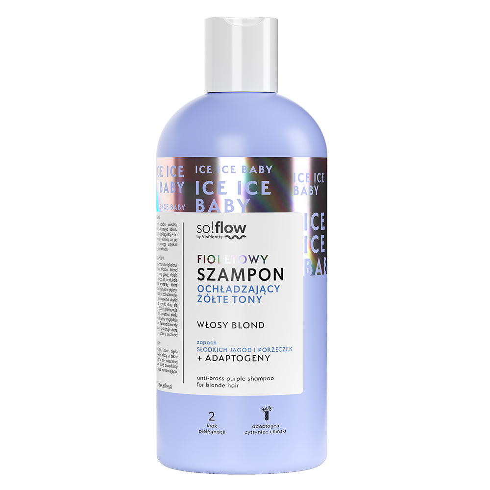 So!flow Șampon violet pentru a răci tonurile galbene 300ml