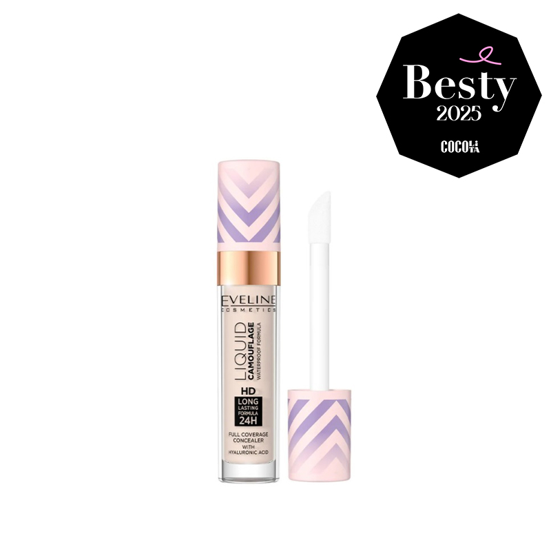 Eveline Liquid Camouflage Waterproof Concealer 01 Light Porcelain Cool