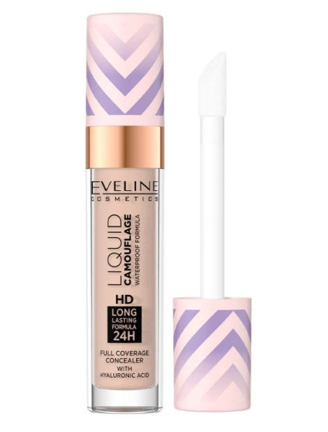 Eveline Liquid Camouflage Waterproof Concealer 05 Light Sand Neutru