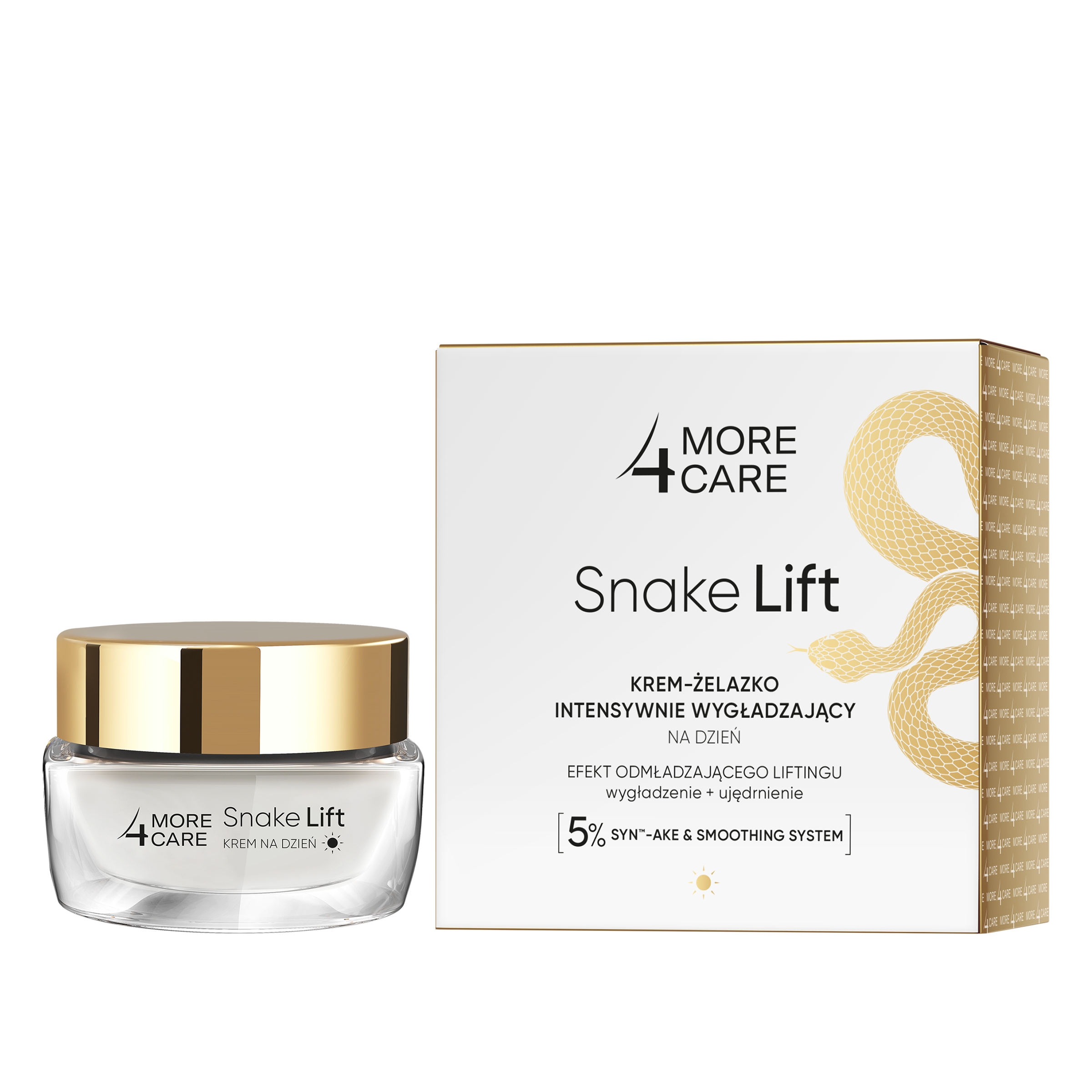 More4Care Snake Lift Cremă de zi intensivă de netezire 50ml