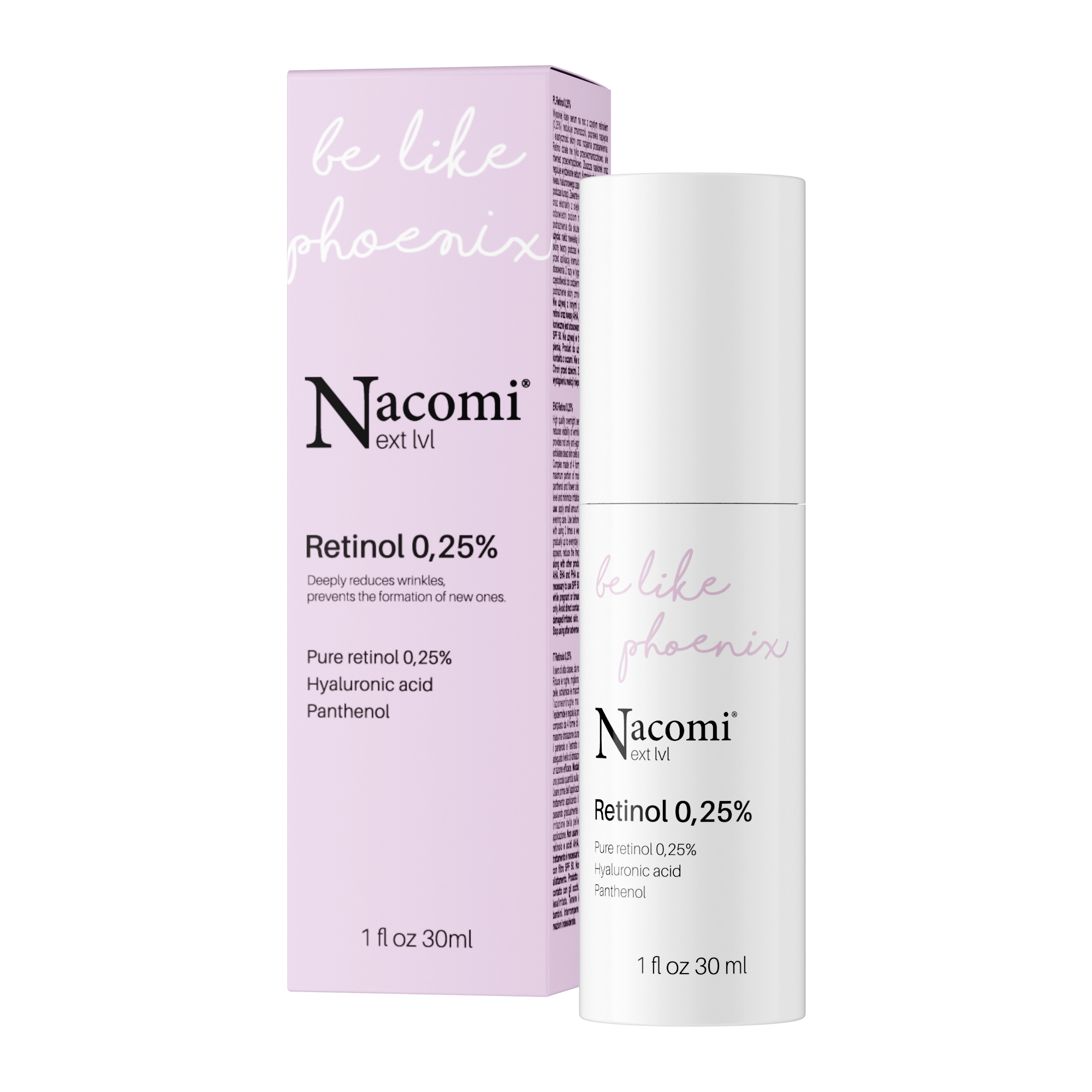 Nacomi Next Lvl Serum cu Retinol 0.25% 30ml