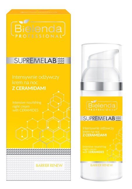 Bielenda Professional SupremeLAB SupremeLAB Barrier Renew Cremă de noapte hrănitoare cu ceramide 50ml