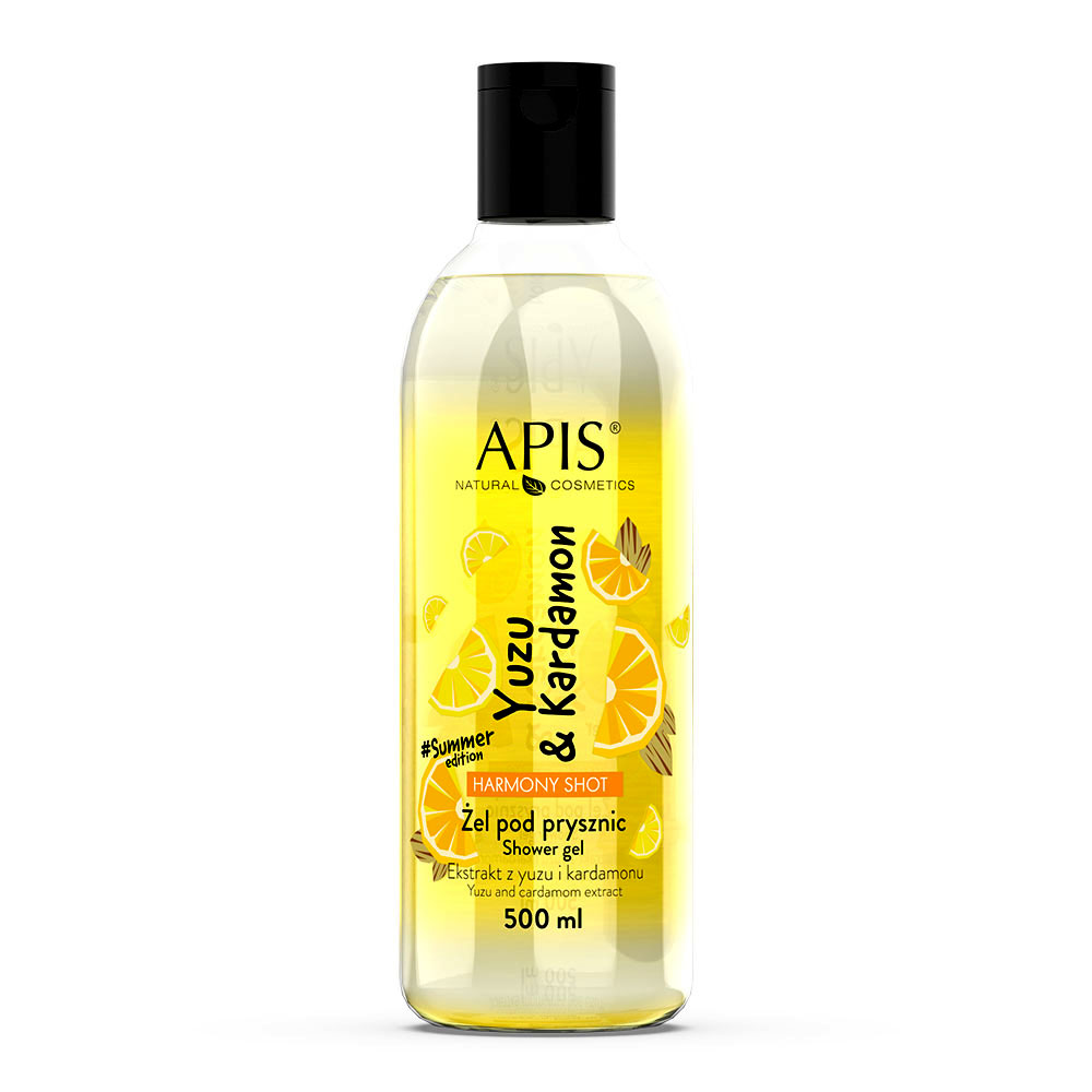 APIS Harmony Shot Gel de duș Yuzu & Cardamon 500ml