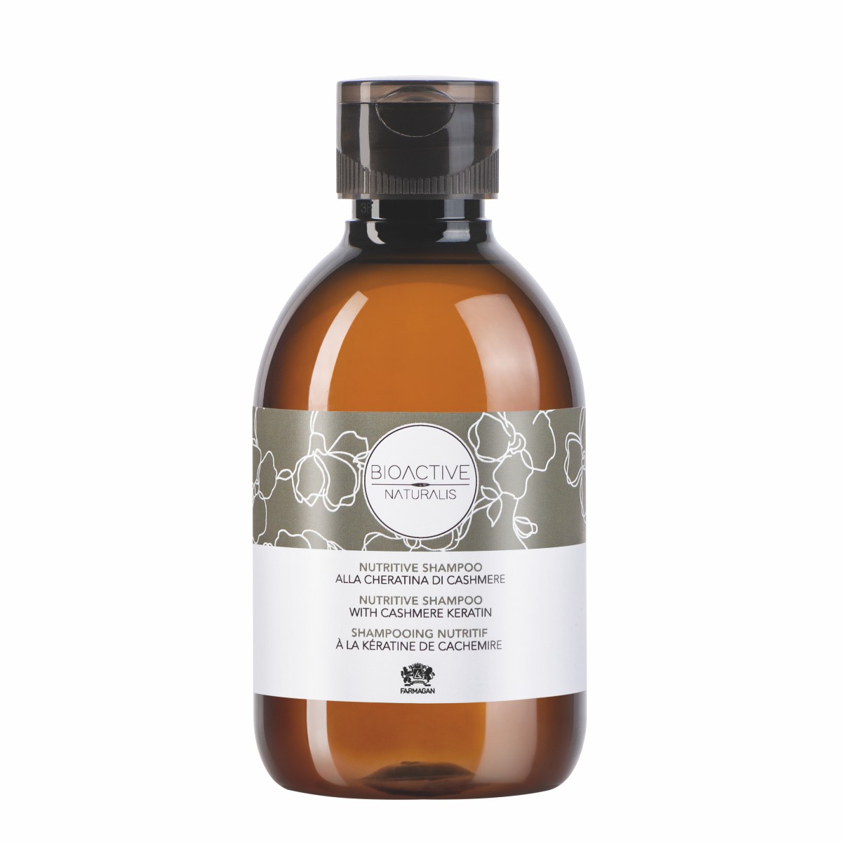 Farmagan Șampon nutritiv bioactiv cu keratină de cașmir 230ml
