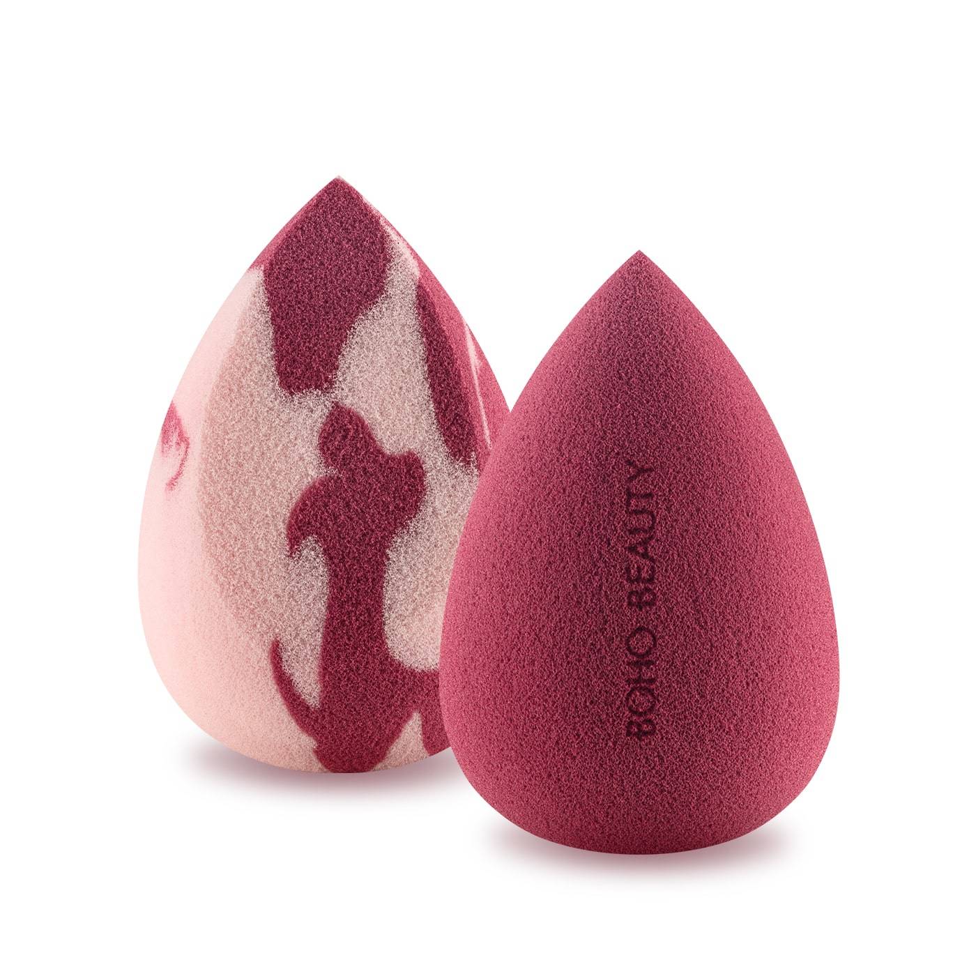 Set de burete de machiaj Boho Beauty Berry Medium + Regular