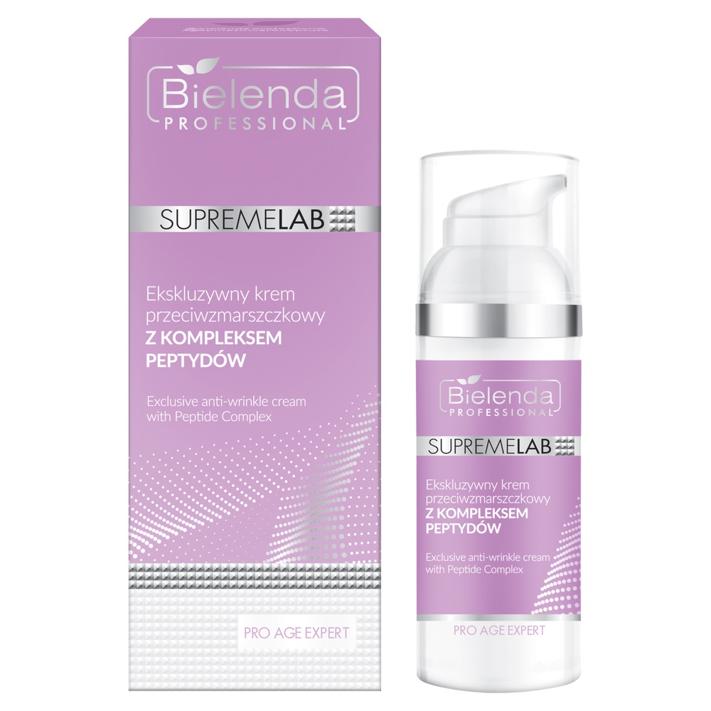 Bielenda Professional SupremeLAB SupremeLAB Exclusive Cremă antirid cu complex peptidic 50ml