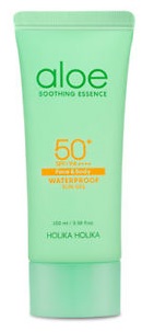 Holika Holika Holika Aloe impermeabil Gel de protecție solară SPF50 Noua versiune