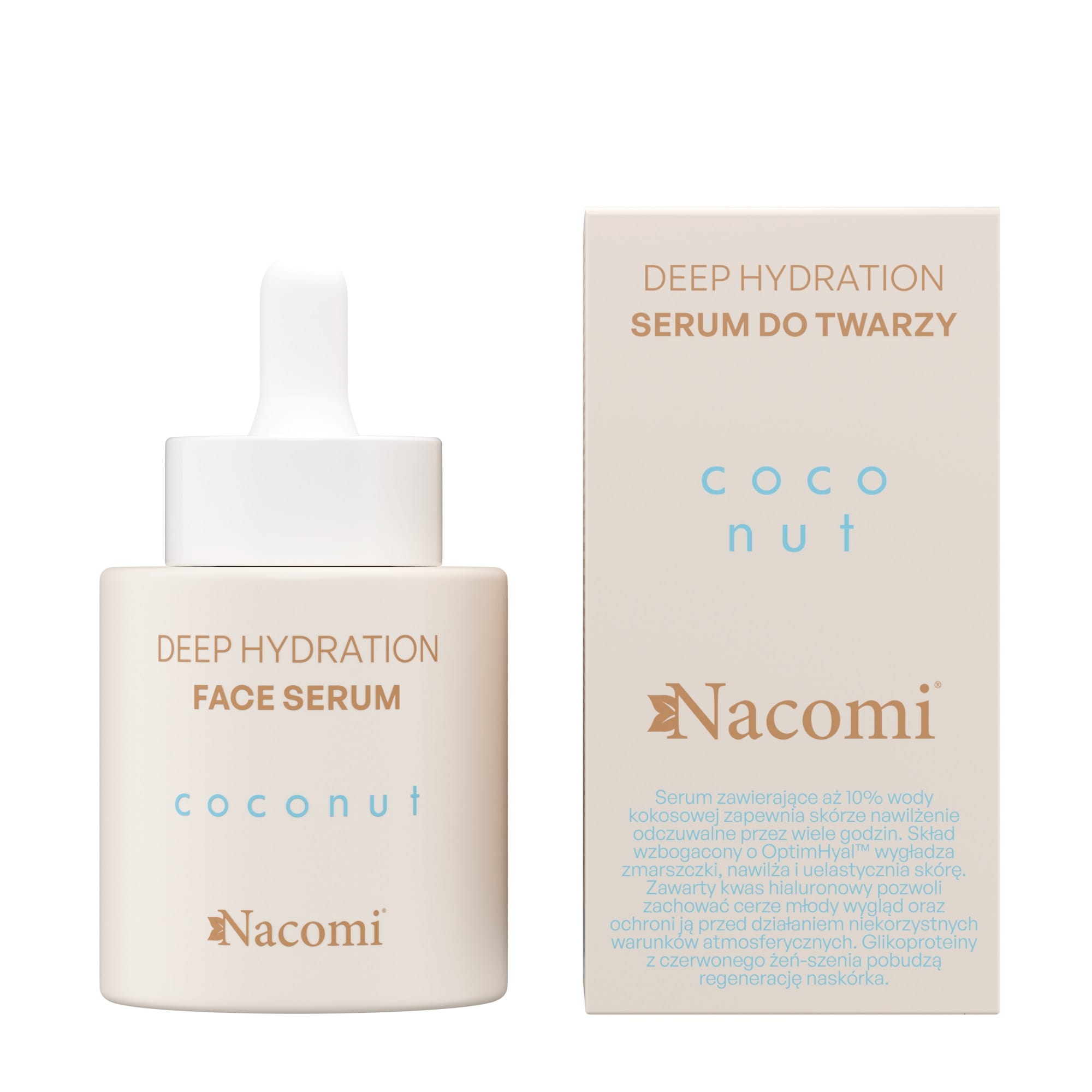 Serul de față Nacomi Coconut 30ml