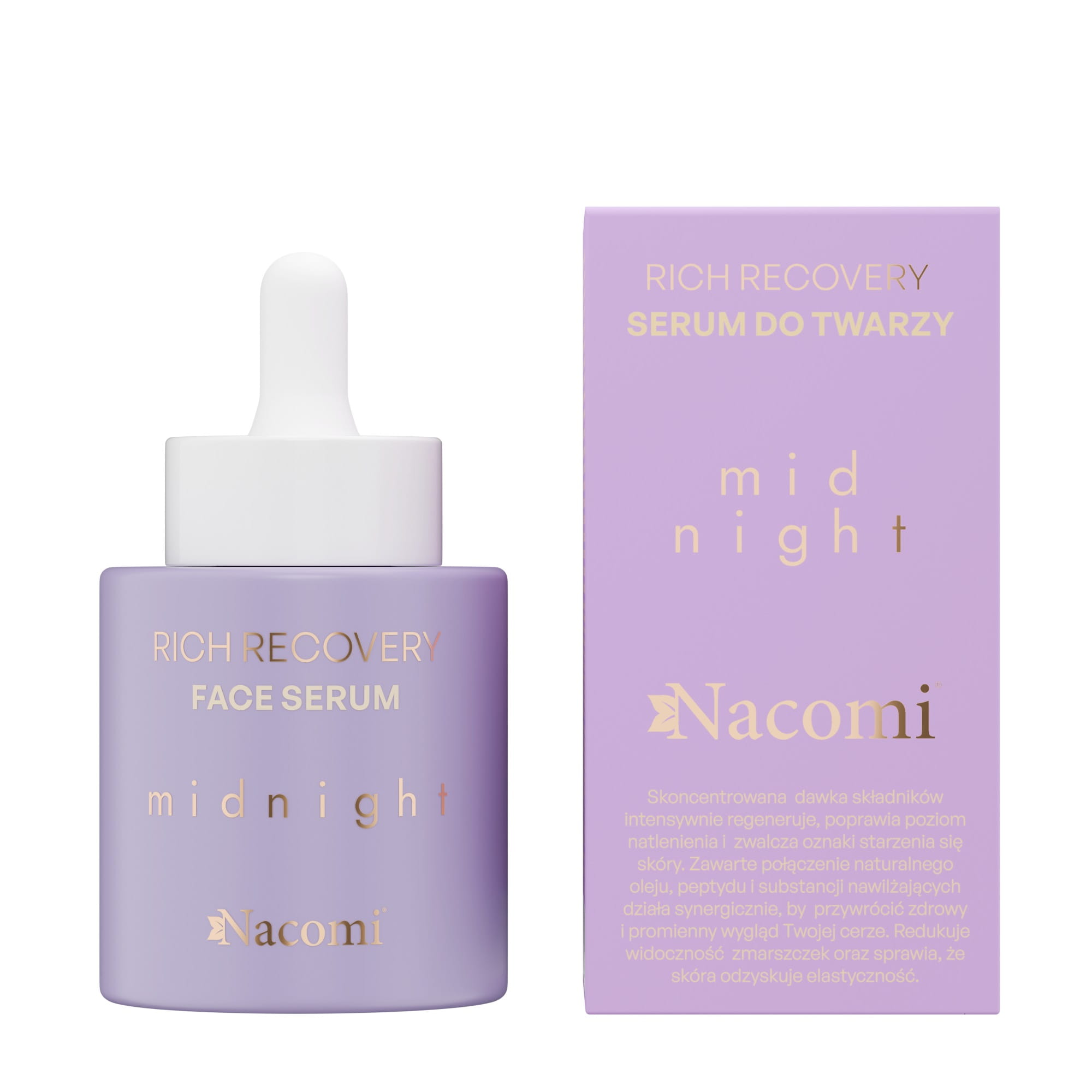 Serul de față Nacomi Midnight Rich Recovery 30ml
