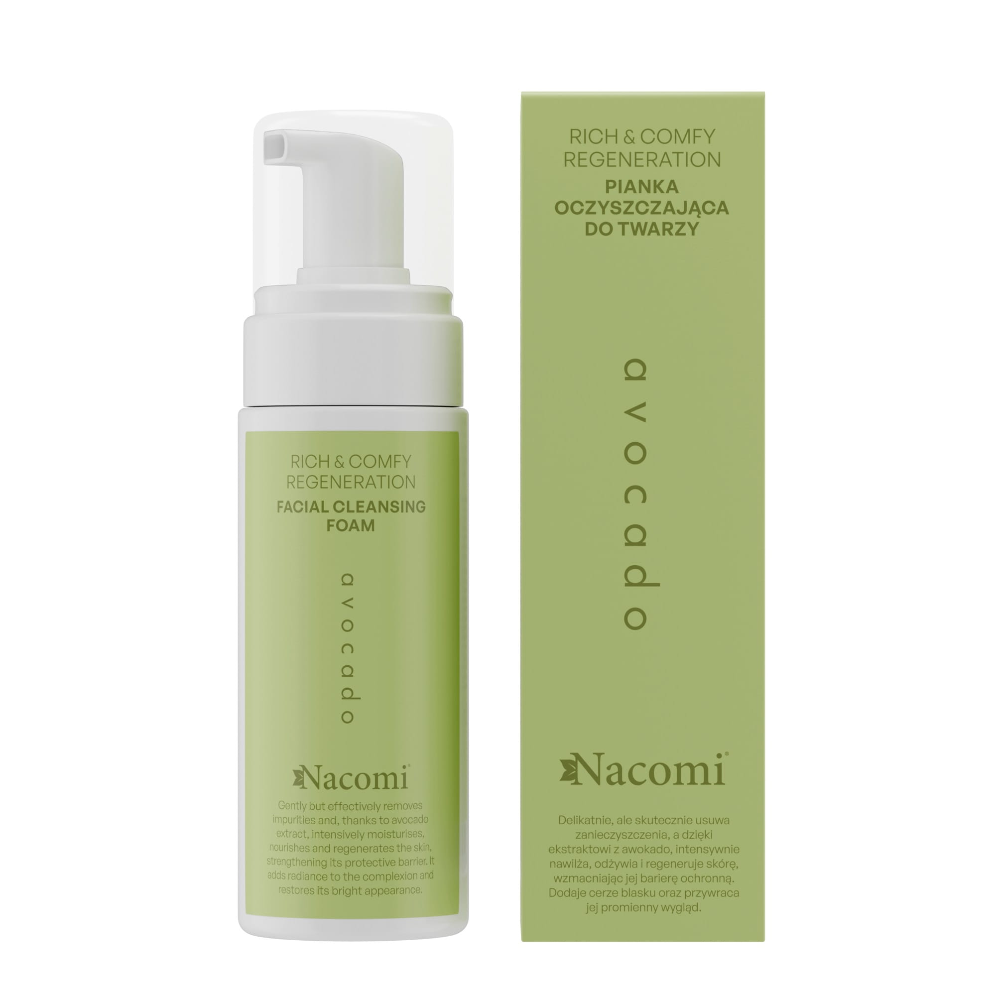 Nacomi Avocado Facial Cleansing Foam 150ml