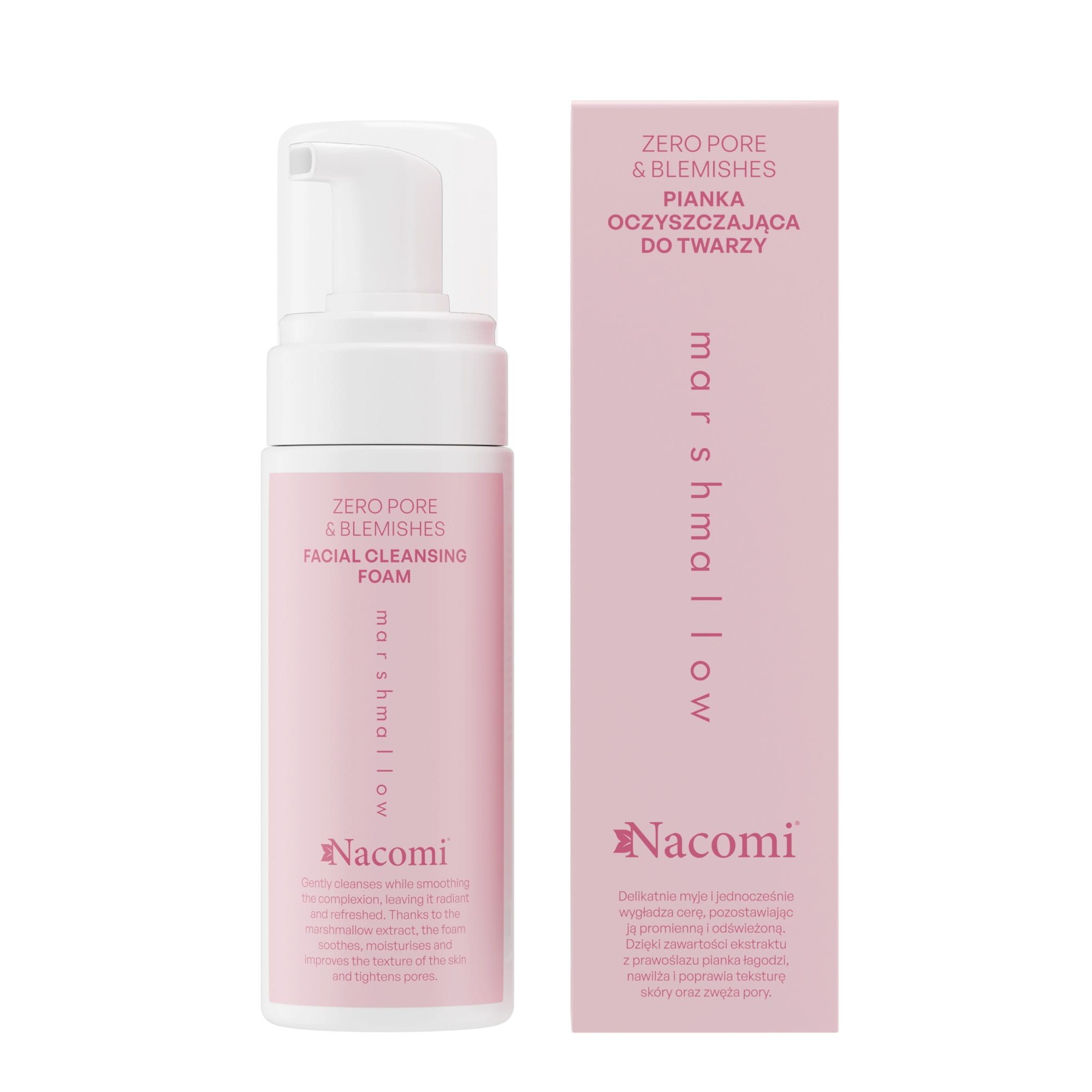 Nacomi Marshmallow Marshmallow Facial Cleansing Foam 150ml