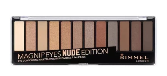 Rimmel Magnifeyes Paleta de farduri de ochi 001 Nude