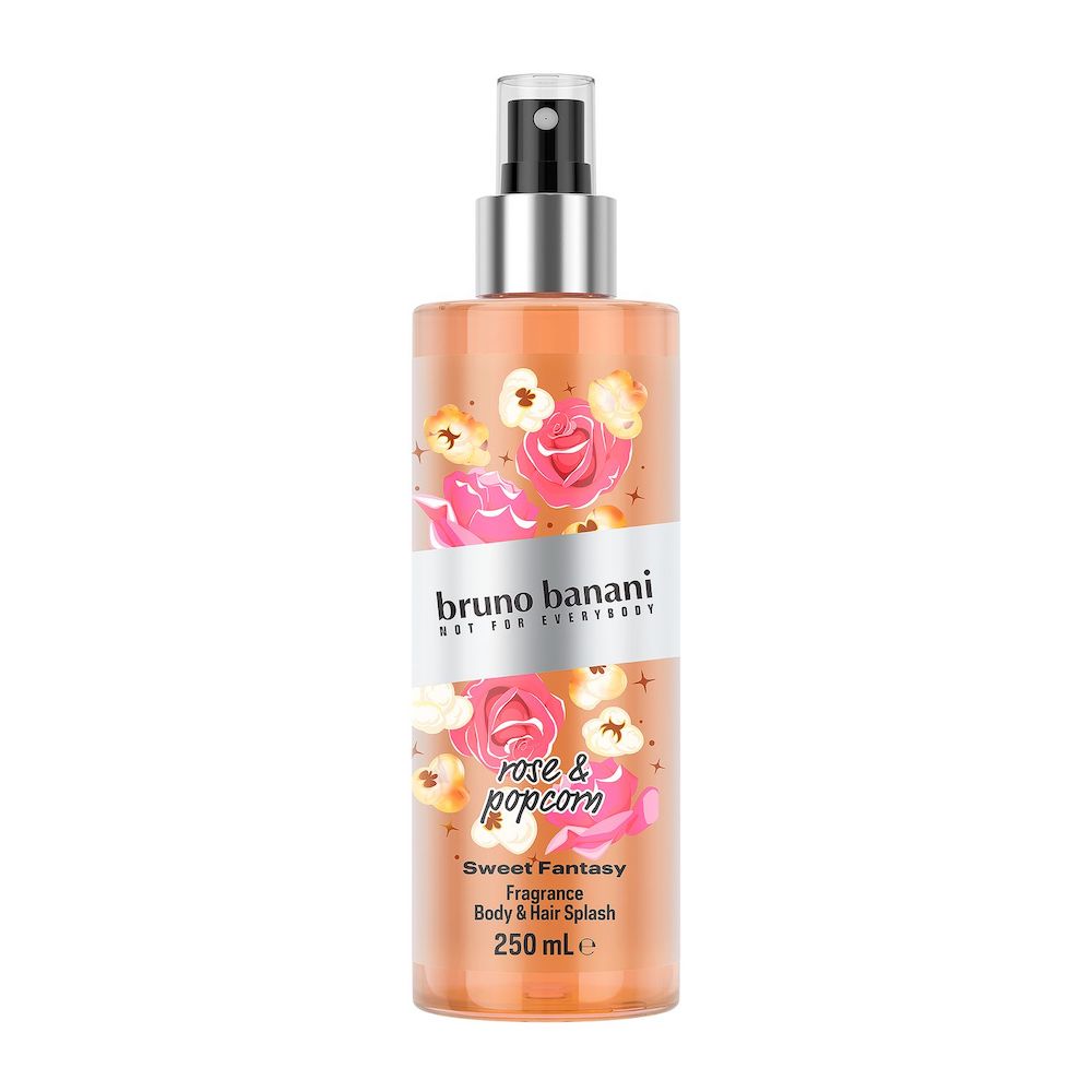 Bruno Banani Sweet Fantasy Rose & Popcorn Body Mist 250ml