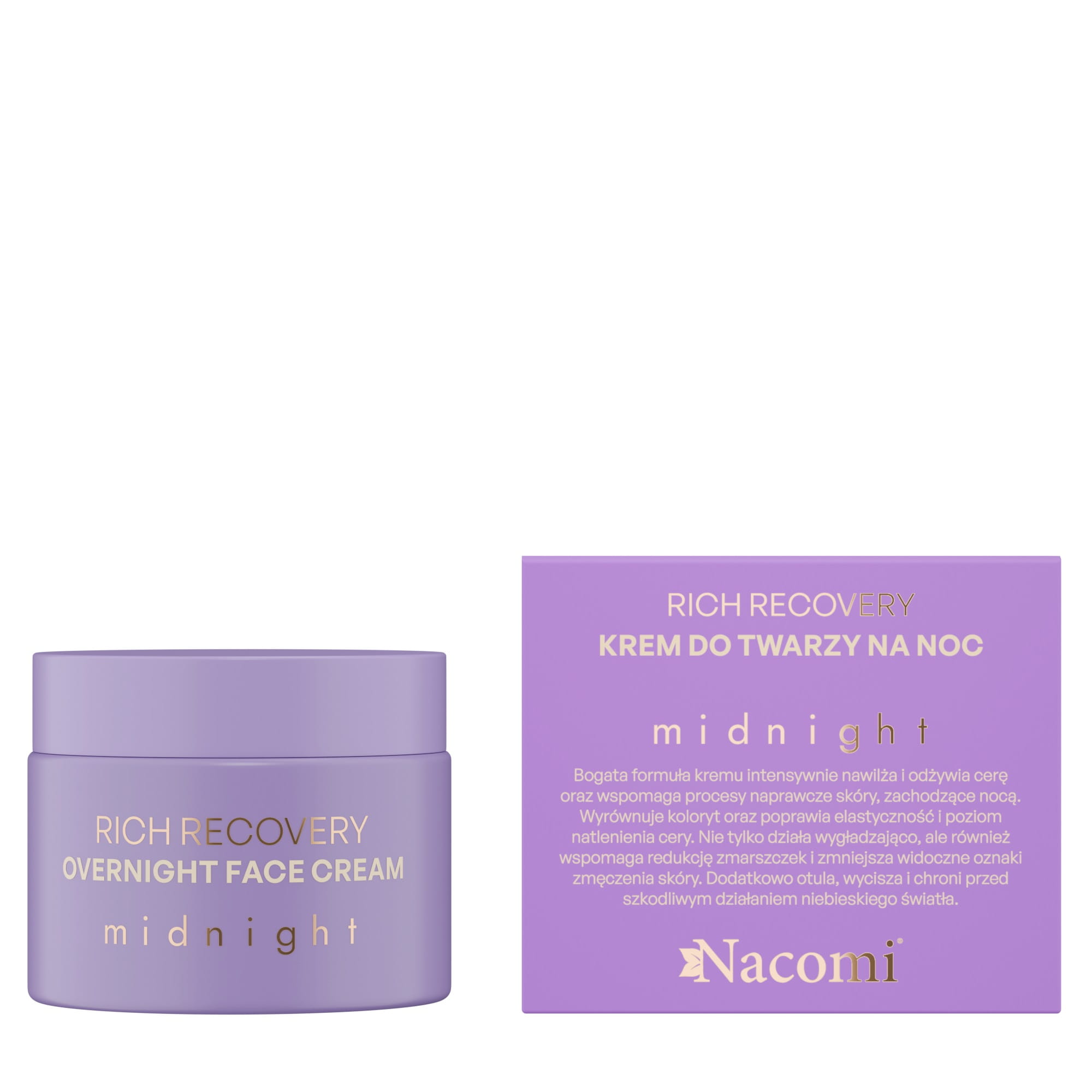 Nacomi Midnight Rich Recovery Face Cream 40ml