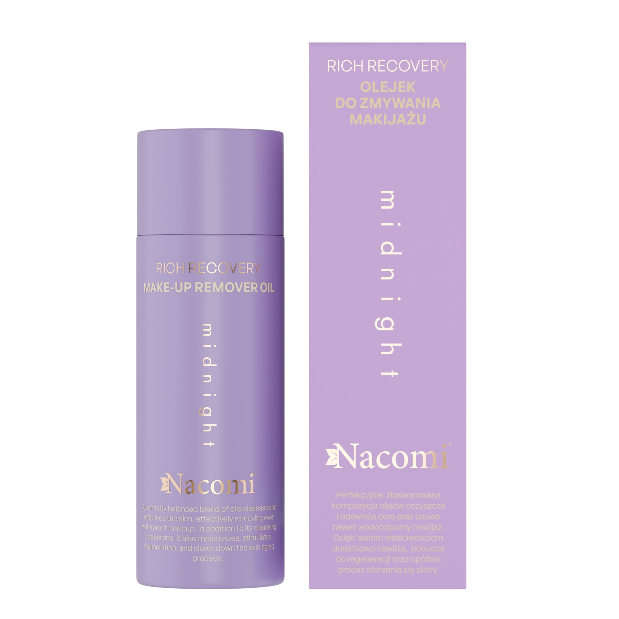 Nacomi Midnight Rich Recovery Makeup Remover Oil 100ml