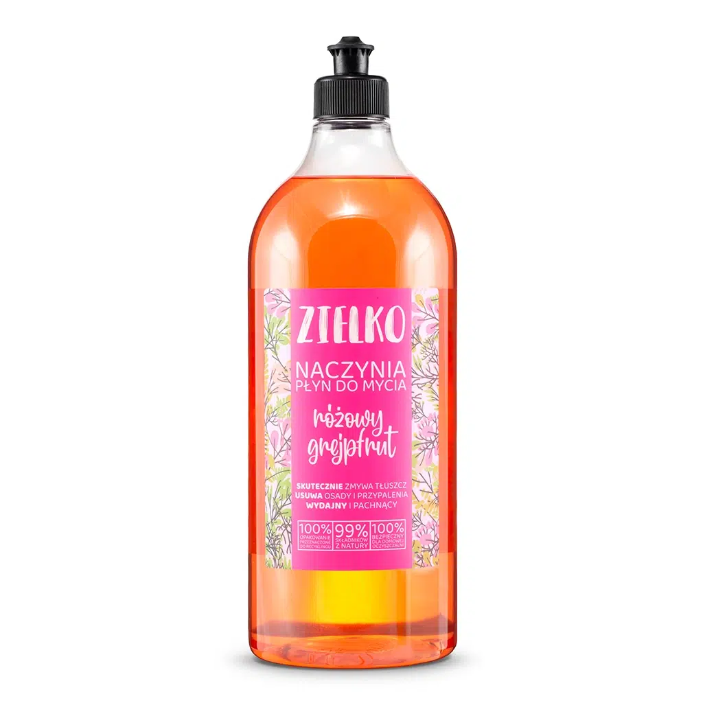 Lichid de spălat vase cu grapefruit roz 1000ml