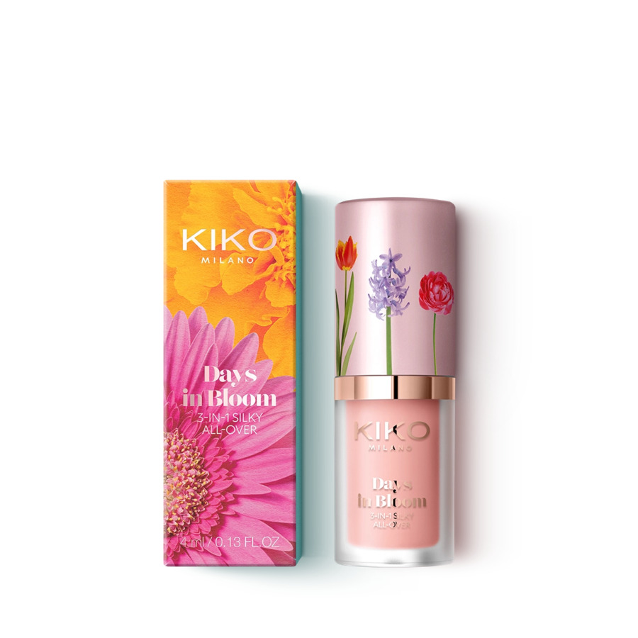 KIKO Milano Days in Bloom Fluid universal 3 în 1 03 Creative Peach