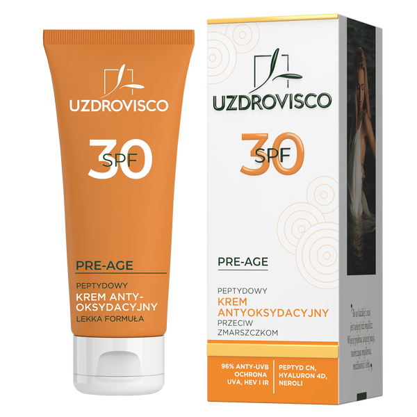 Uzdrovisco Pre-Age Peptide Peptide Antioxidant Cremă antirid SPF30 50ml
