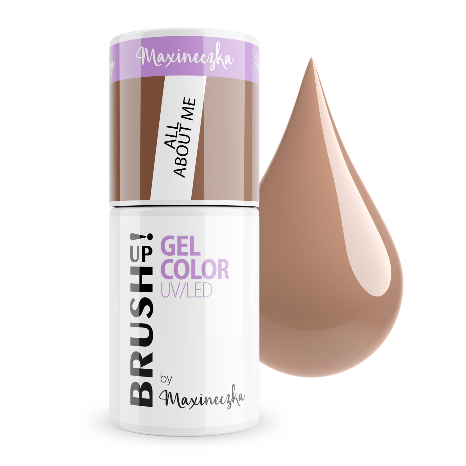 Brush Up! by Maxineczka Color Gel UV LED Lac de unghii All About Me 5g