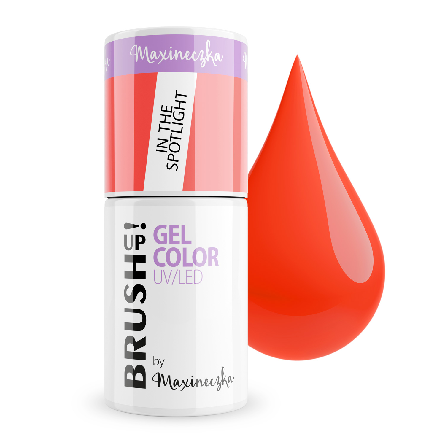 Brush Up! de Maxineczka Color Gel UV LED Lac de unghii în lumina reflectoarelor 5g