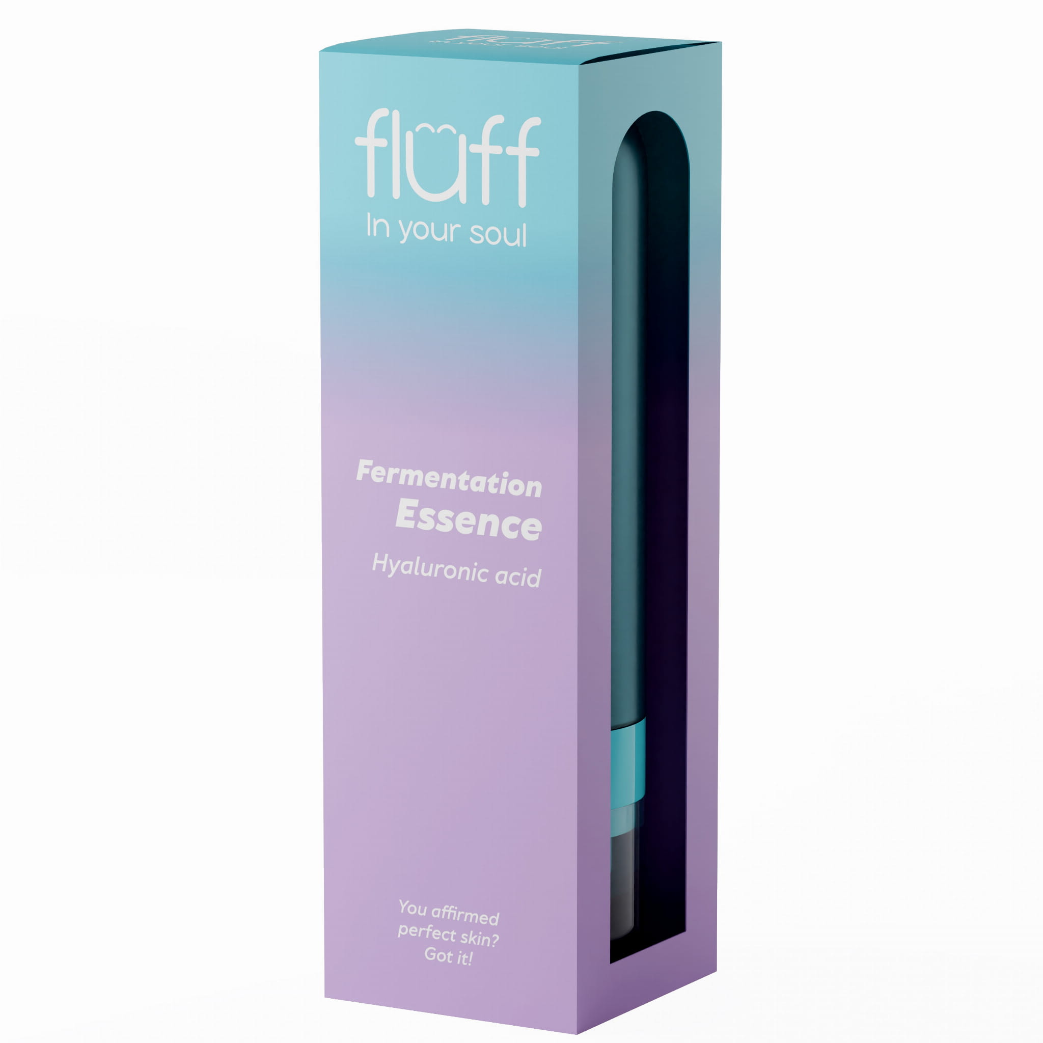 Fluff Face Essence cu acid hialuronic pe bază de extract de bambus fermentat 80ml