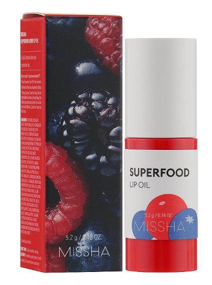MISSHA Superfood Berry Lip Oil 5.2g