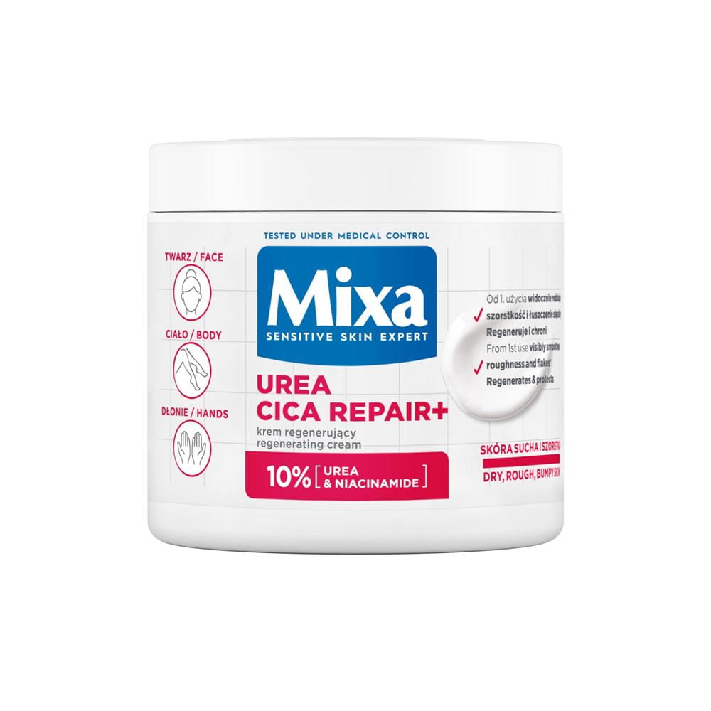 Mixa Urea Cica Repair+ Cremă regeneratoare pentru față și corp 400ml