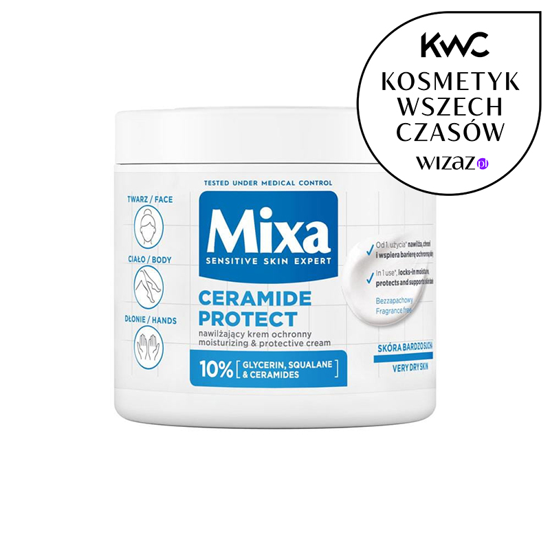 Mixa Ceramide Protect Cremă pentru față și corp 400ml