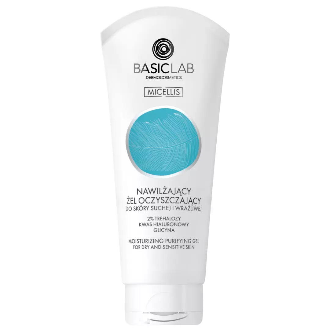 BasicLab Micellis Micellis Gel de curățare pentru piele uscată și sensibilă 100ml