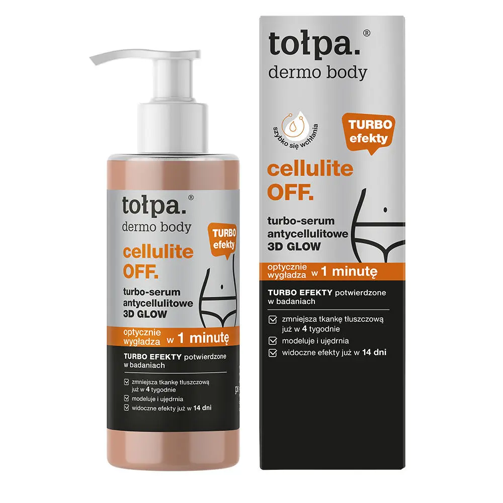 Tołpa Dermo Body Cellulite Off Turbo-Serum Anti-celulită 3D Glow 250ml