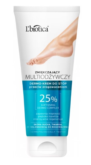 Lbiotica Dermo-cremă pentru picioare cu proprietăți nutritive multiple împotriva calusurilor 100ml