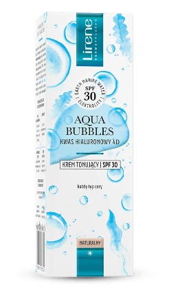 Lirene Aqua Bubbles Cremă tonică SPF30 30ml