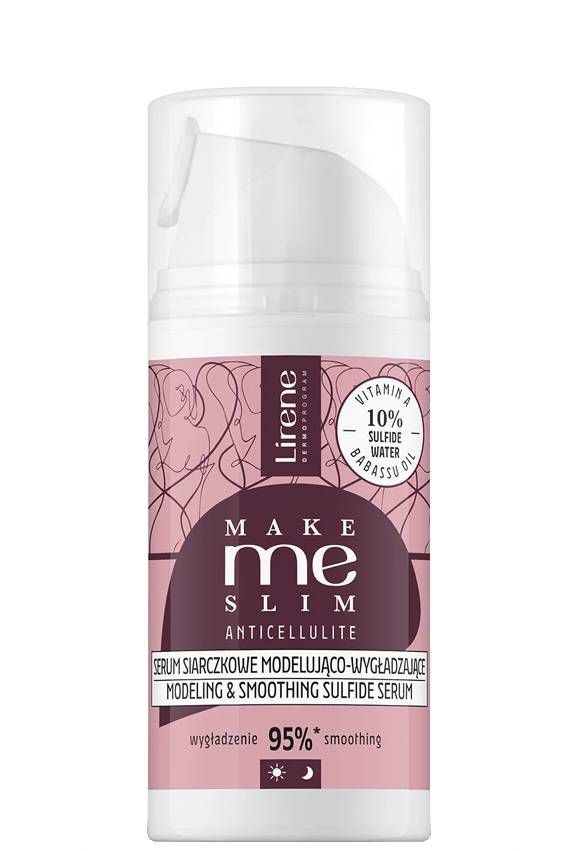 Lirene Make Me Slim Anticellulite Sulphide Serum de modelare și netezire 100ml