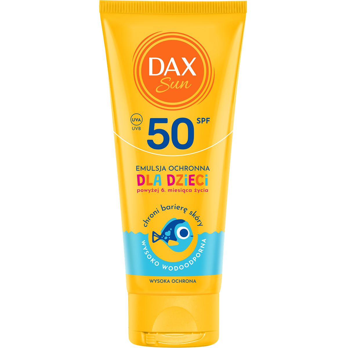 DAX SUN Emulsie protectoare pentru copii SPF50+ Travel 100ml
