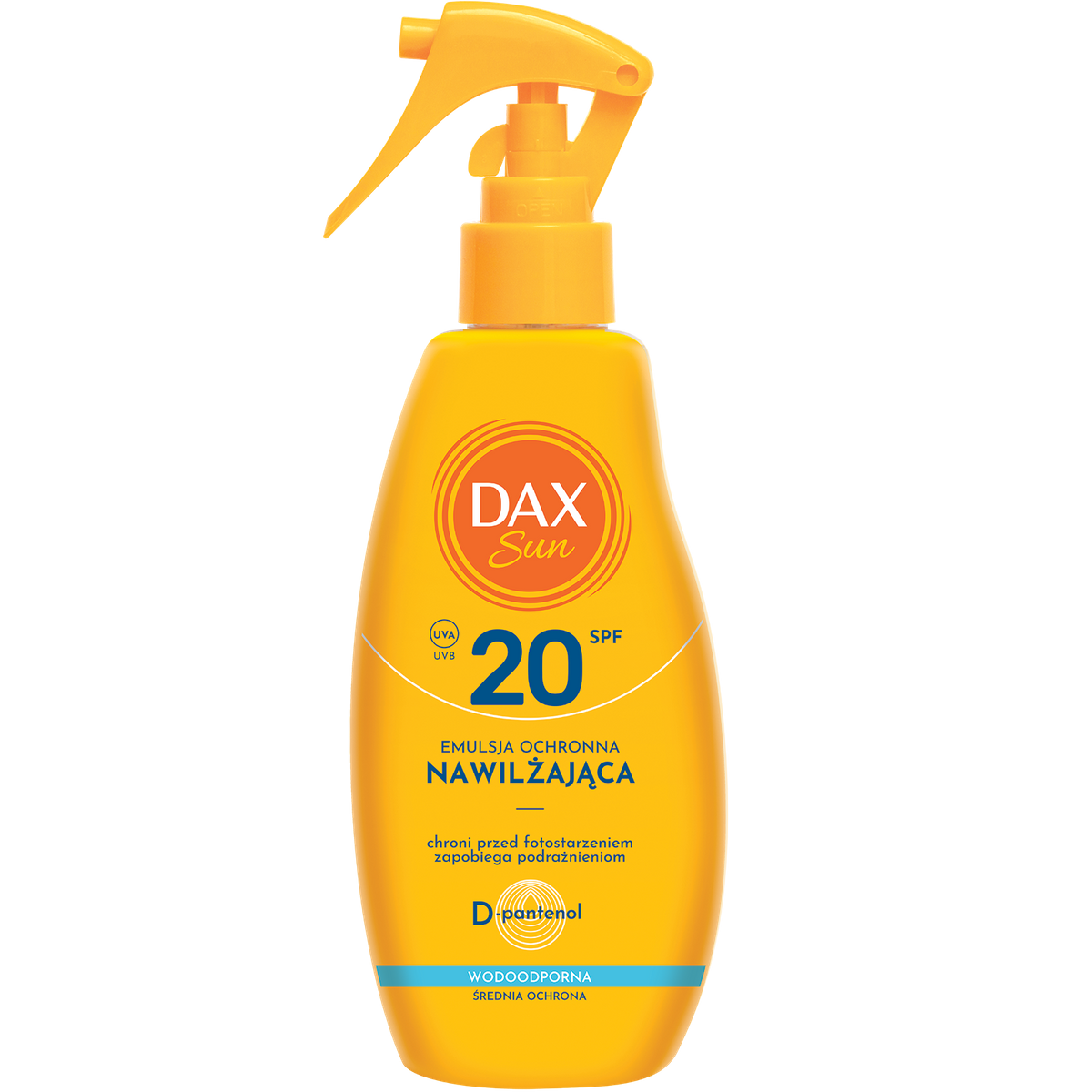 DAX SUN Emulsie hidratantă protectoare SPF20+ 200ml