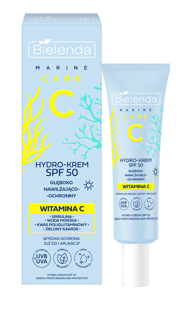 Bielenda Marine Care C Hydro-Cream SPF50+ 40ml