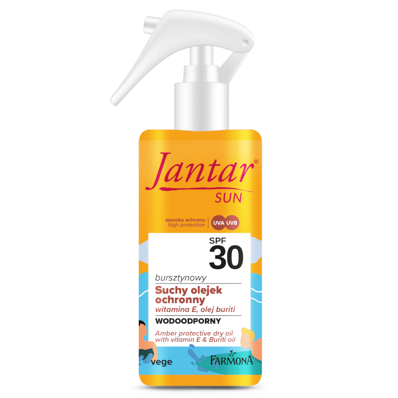 Farmona Jantar Sun Amber Ulei de protecție uscată SPF30 150ml