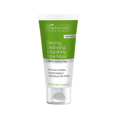 Bielenda Professional Acne Free Acne Free ProExpert Creamy Cleansing and Soothing Face Mask 150ml