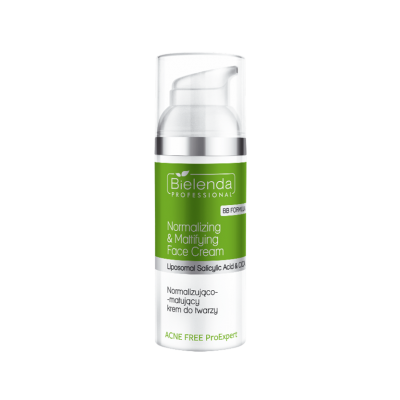 Bielenda Professional Acne Free Acne Free ProExpert Normalizing and Mattifying Face Cream 50ml