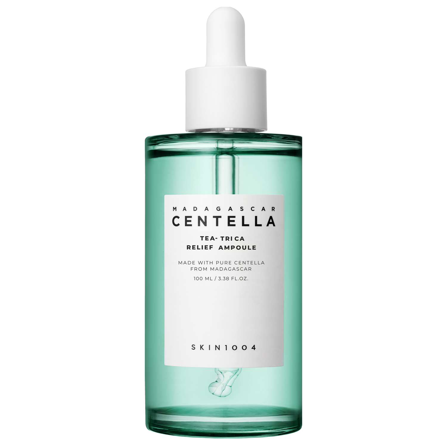 Skin1004 Madagascar Centella Madagascar Centella Tea-Trica Relief Ampoule Soothing Serum pentru piele acneică 100ml