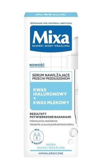 Mixa Serum hidratant împotriva uscăciunii cu acid hialuronic 30ml