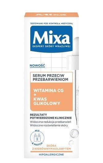Mixa Serum anti-pigmentare cu vitamina Cg și acid glicolic 30ml