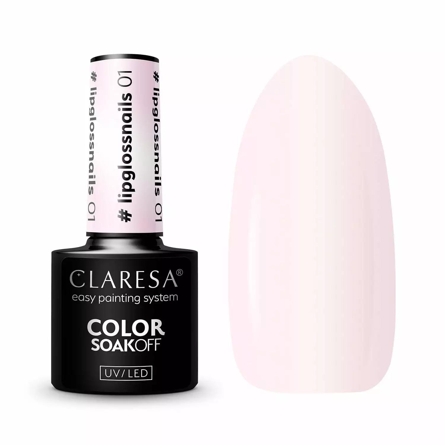 Claresa Hybrid Varnish #Lipglossnails 01