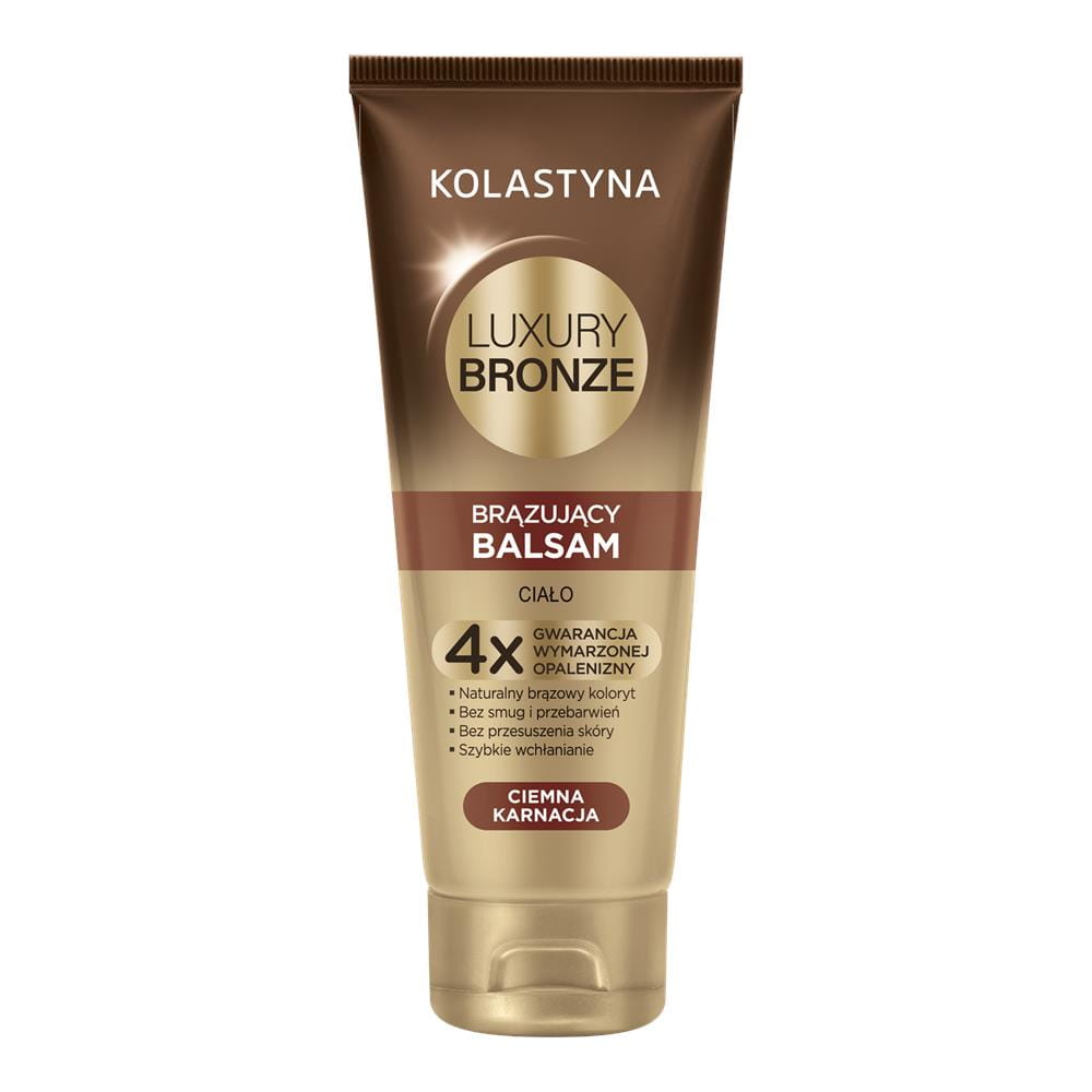 Kolastyna Luxury Bronze Bronzant de lux Loțiune de corp pentru bronzare Tenul închis 200ml
