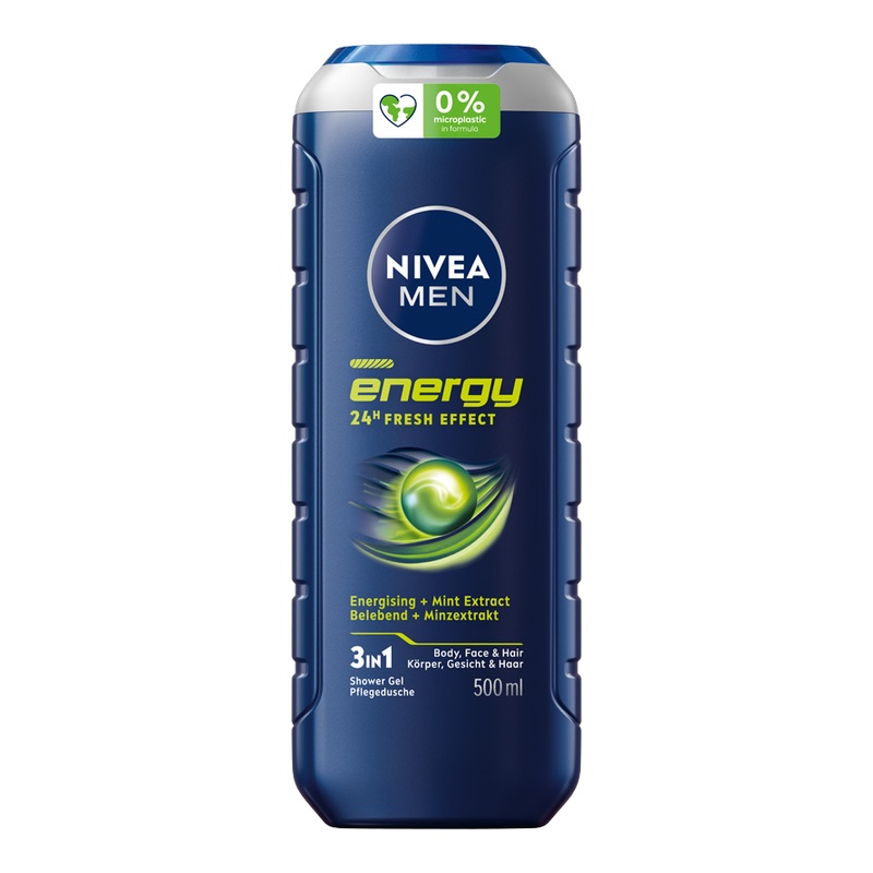 Gel de duș NIVEA MEN Energy 500ml