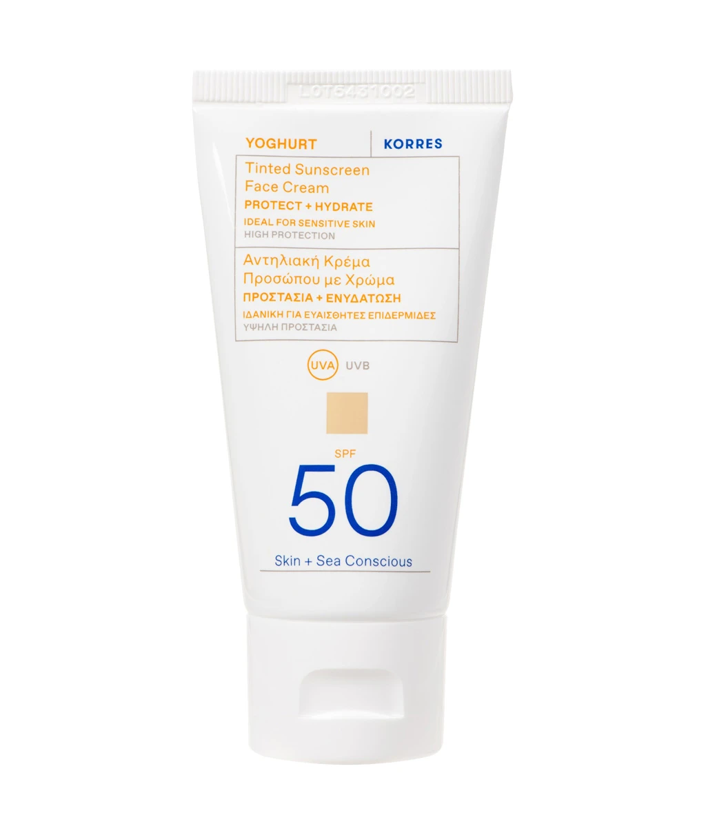 KORRES Joghurt Koloryzujący Krem Ochronny SPF50 50ml