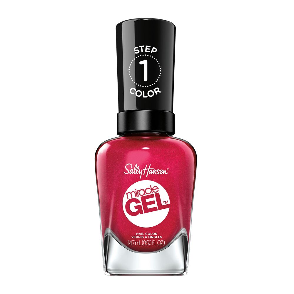Sally Hansen Miracle Gel Nail Lacquer 555 Bordeaux Glow 555 Bordeaux Glow