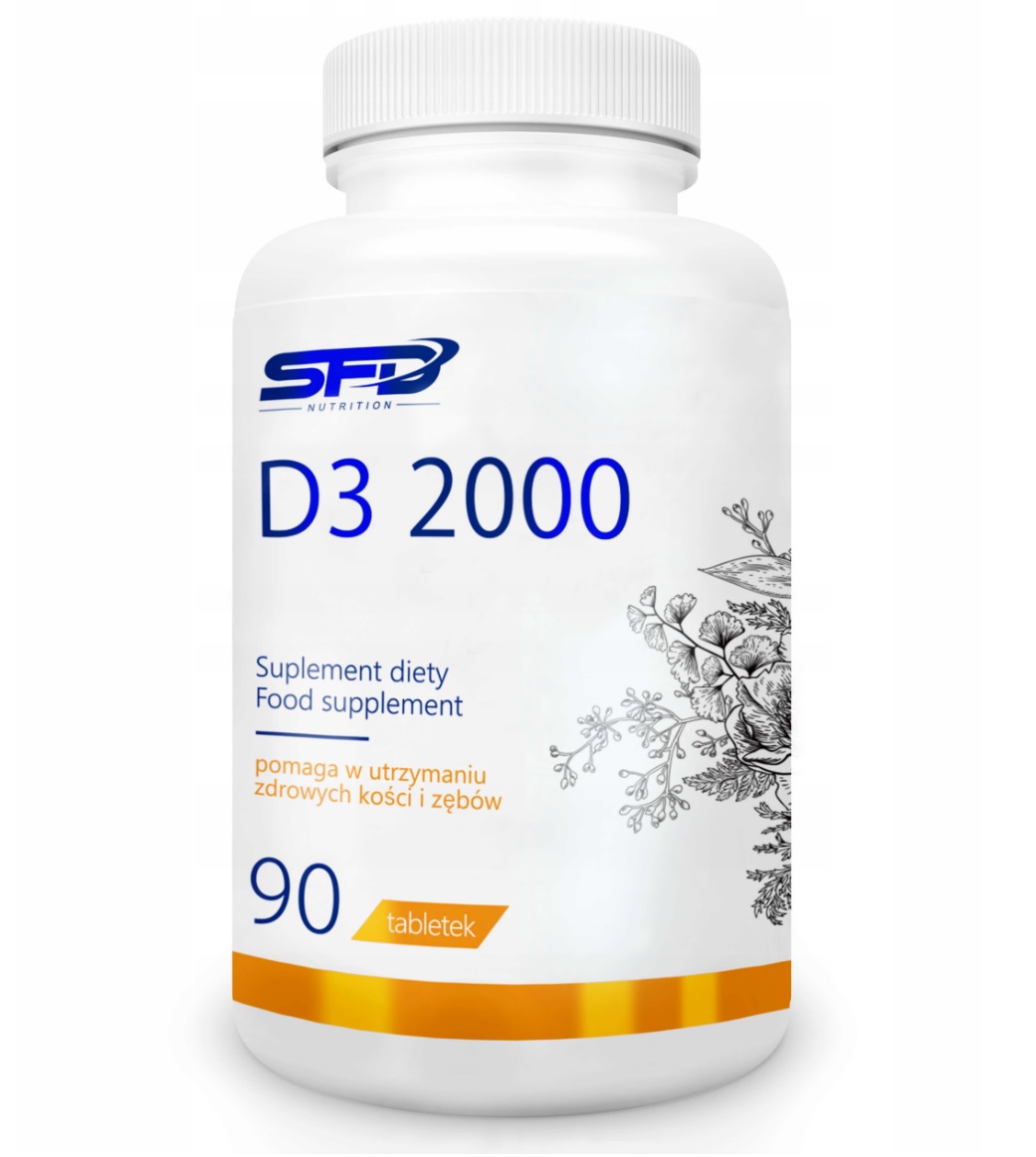 SFD D3 2000IU Supliment alimentar 90 Tablete